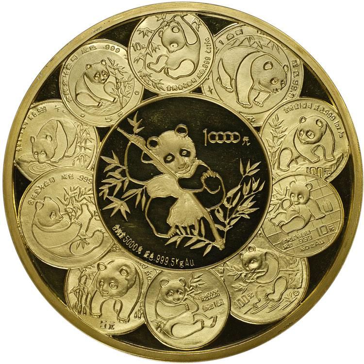 10,000 Yuan Gold Panda Coin