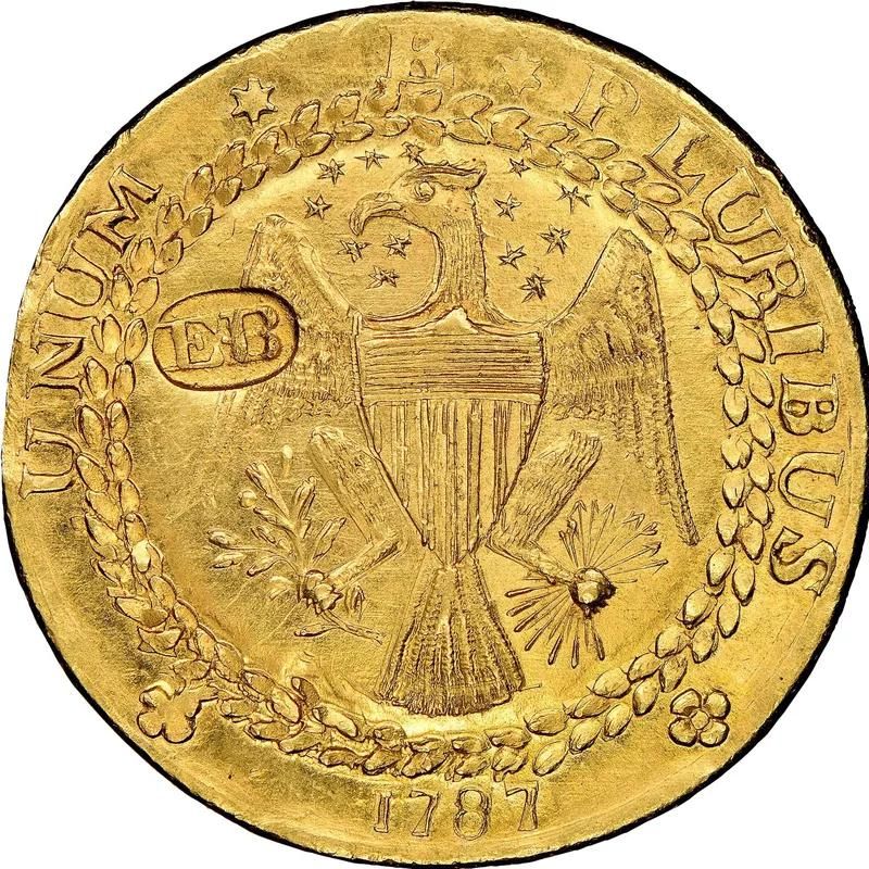 1787 New York-Style Brasher Doubloon
