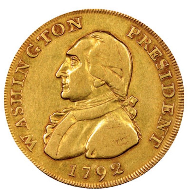 1792 Washington Gold Eagle Pattern