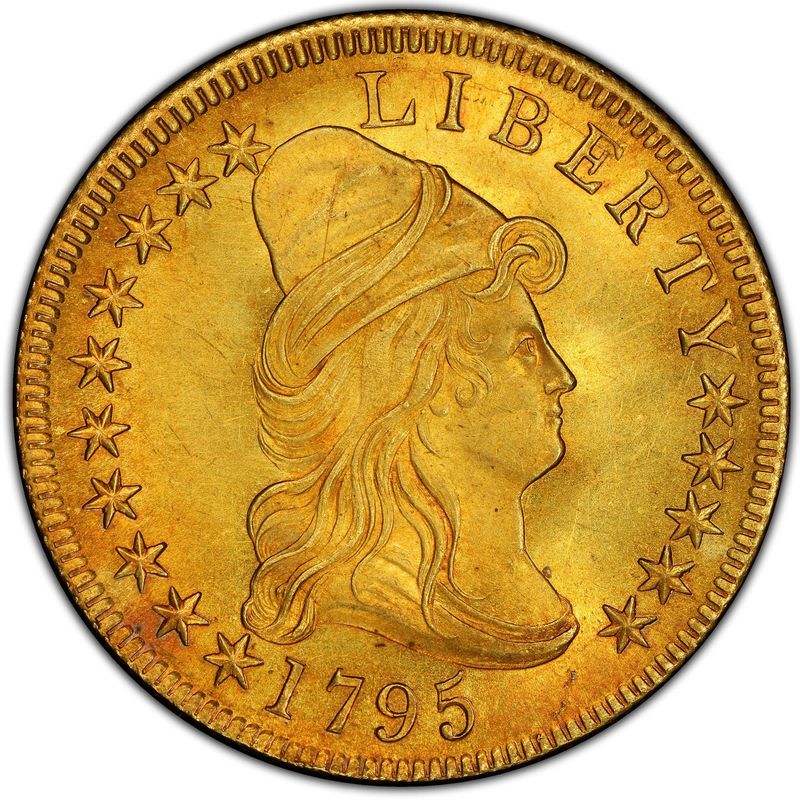1795 Draped Bust Gold Eagle Coin