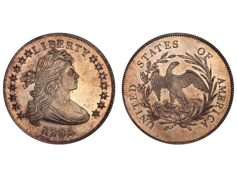 1795 Draped Bust Silver Dollar