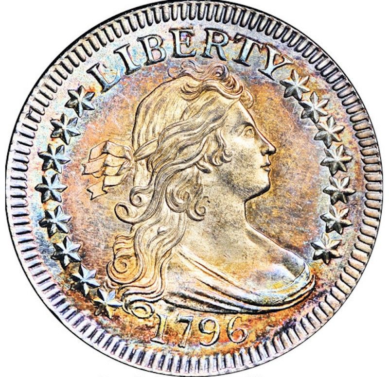 1796 B-2 Draped Bust Quarter