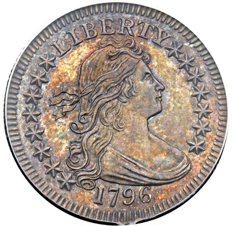 1796 Proof-Like B-2 Draped Bust Quarter