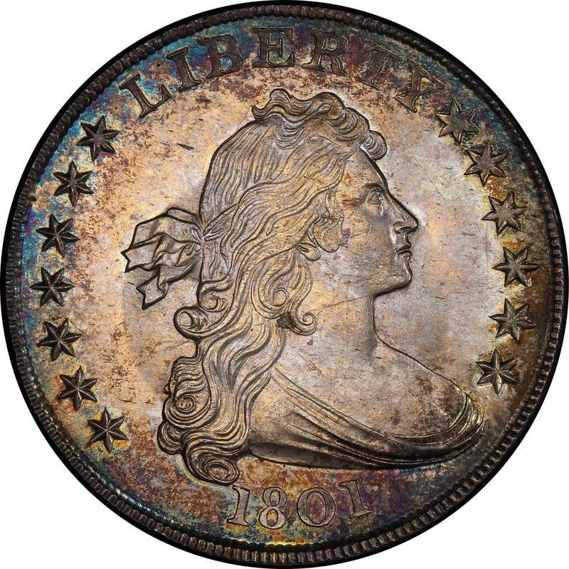 1801 Draped Bust Silver Dollar