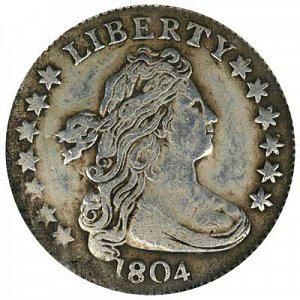 1804 dime sold at auction