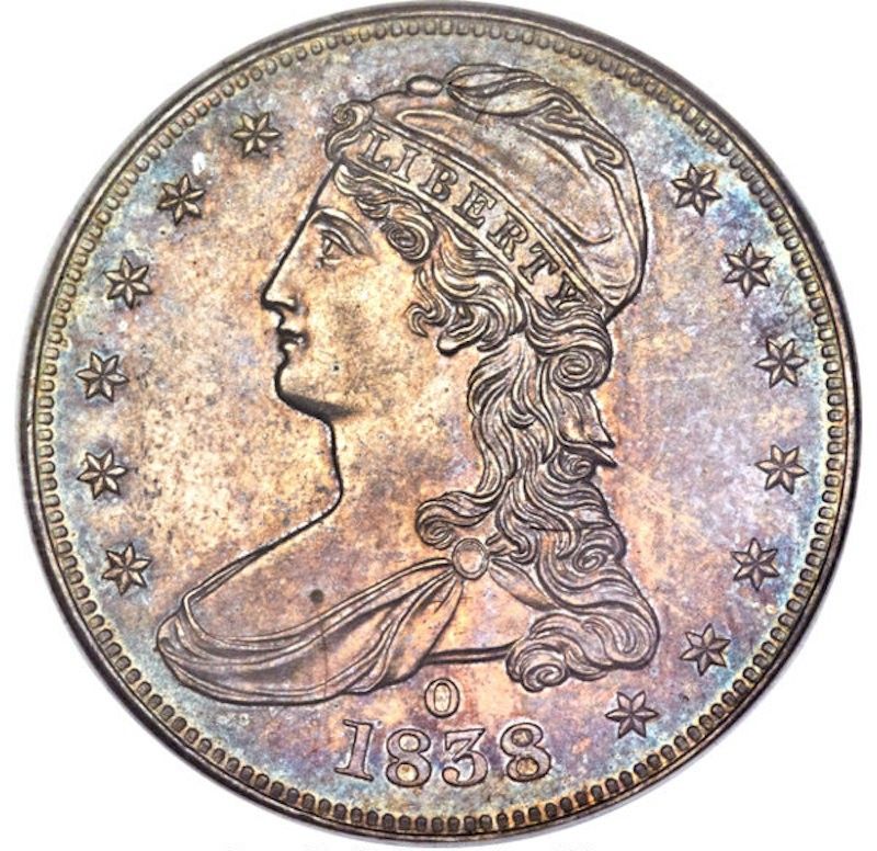 1838-O Half Dollar