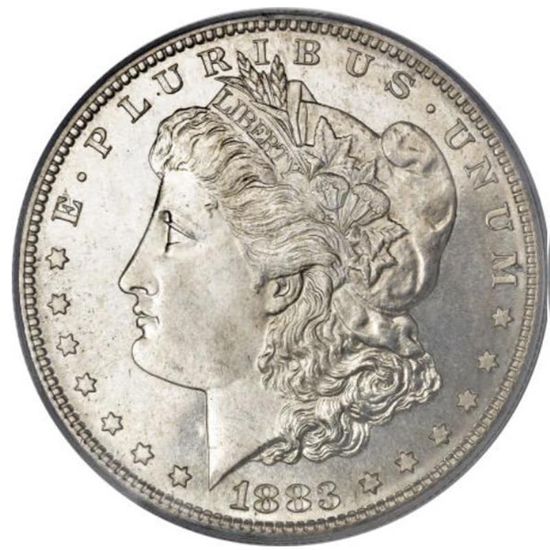 1883-S Morgan Silver Dollar front