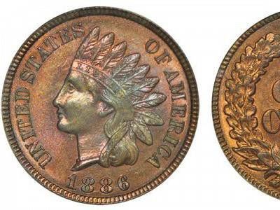 1886 indian head cent