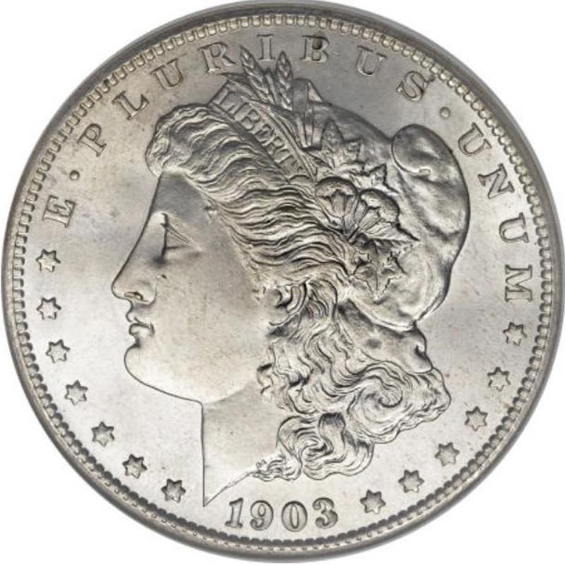 1903-S Morgan Silver Dollar front