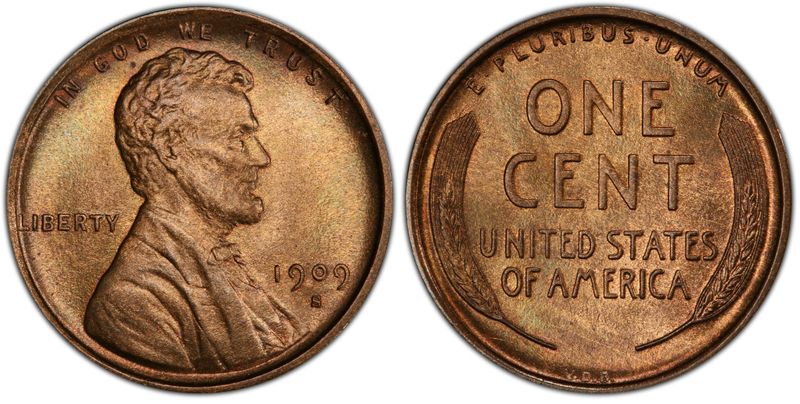 1909 S VDB penny