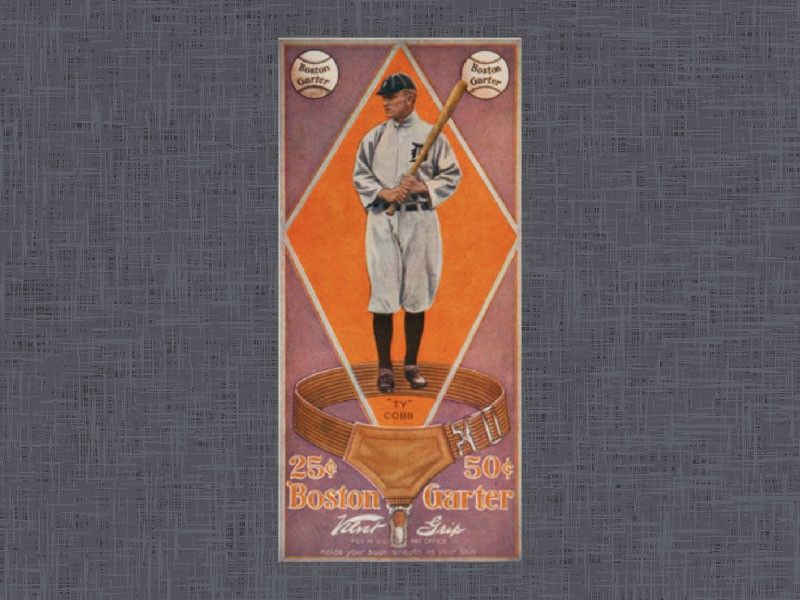 1914 Boston Garter Ty Cobb