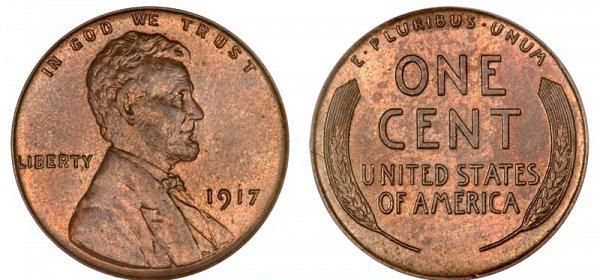 1917 Doubled Die penny