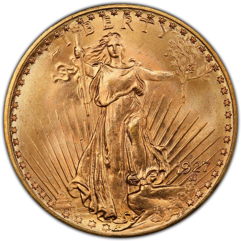1927-D Saint-Gaudens Gold Double Eagle
