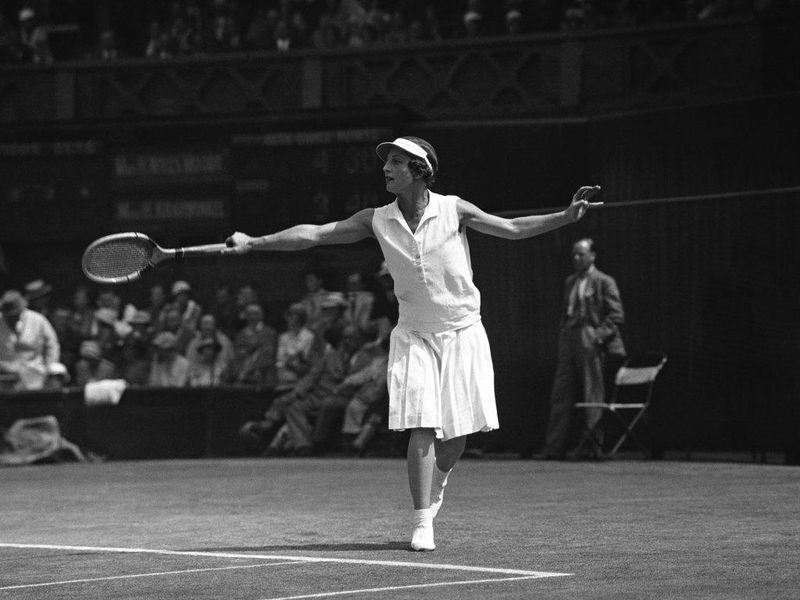 1933 Wimbledon champion Helen Wills Moody
