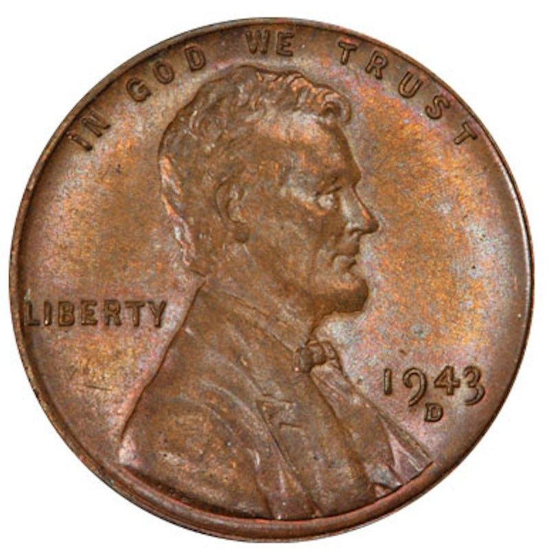 1943-D Lincoln Bronze Cent
