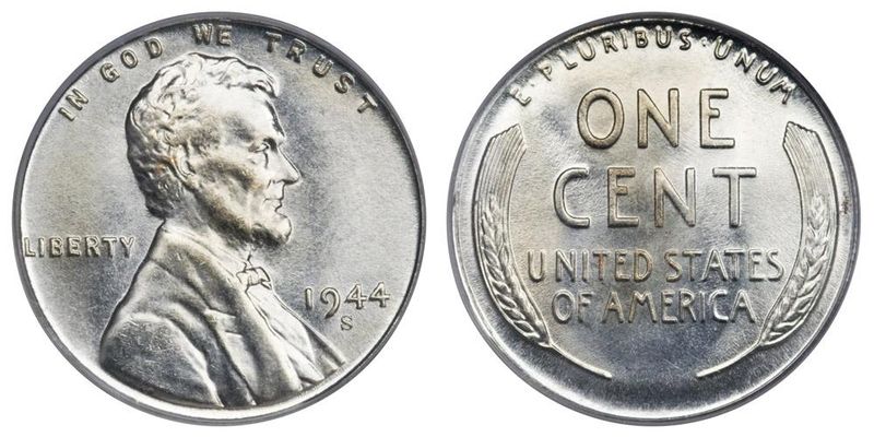 1944-S Steel penny