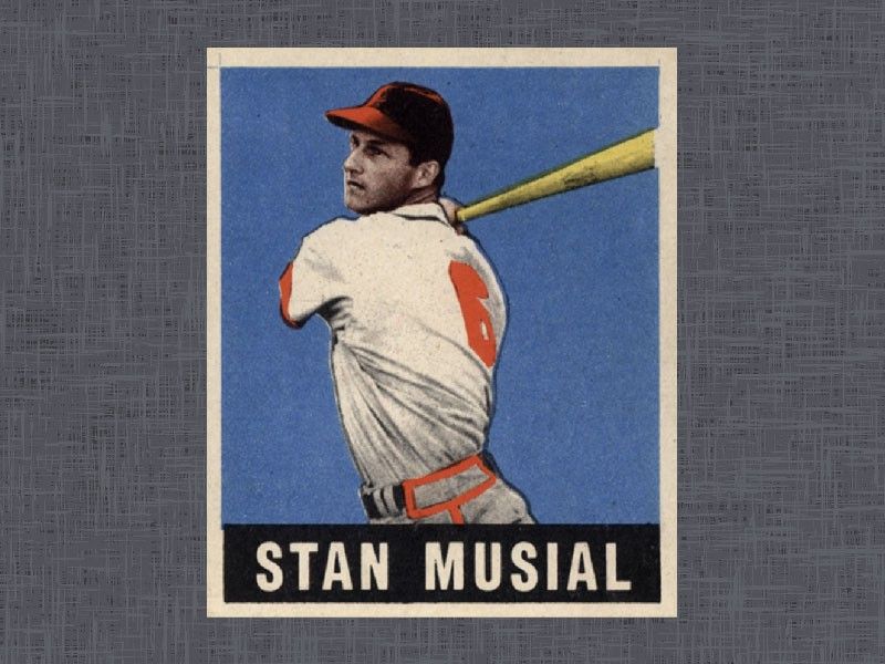 1948 Leaf Stan Musial card