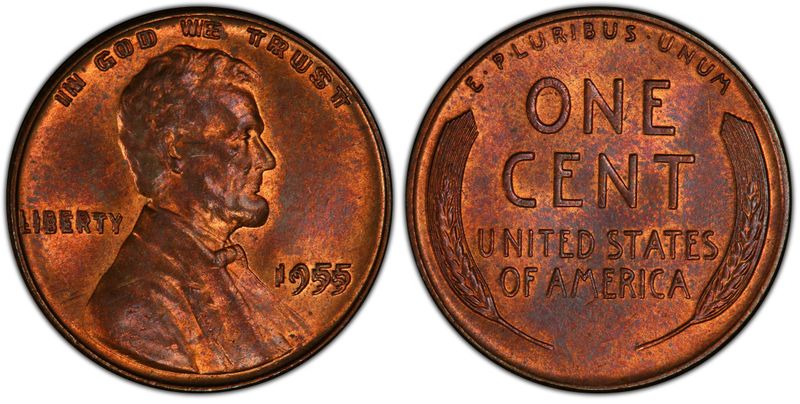 1955-P DDO penny
