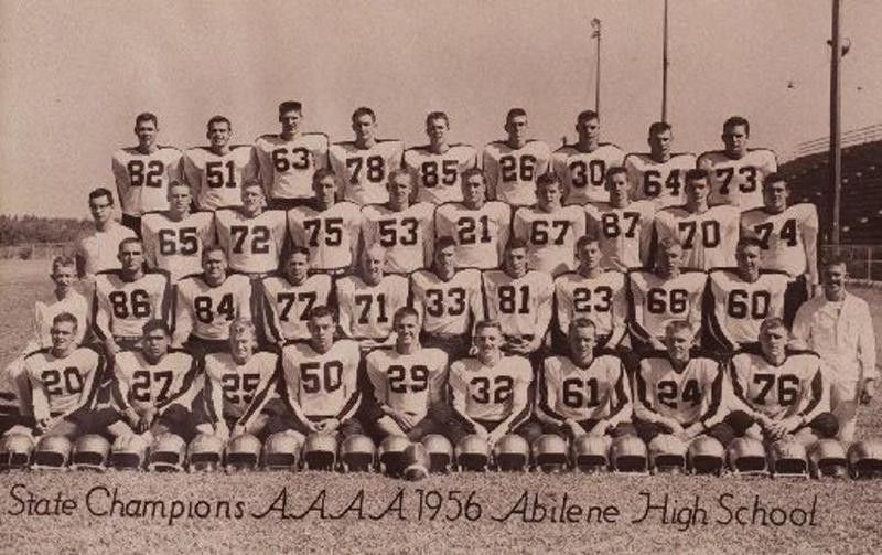 1956 Abilene High School football team