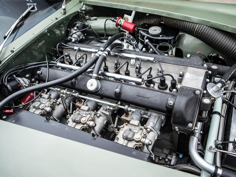 1963 Aston Martin DP215 engine
