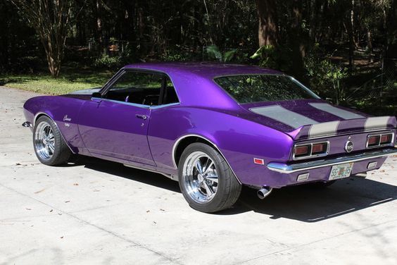 1969 Super Sport Metallic Purple Camaro