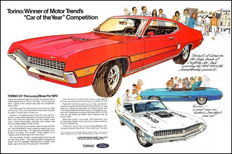 1970 Ford Torino advertisement
