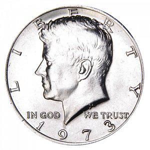 1973 Kennedy half-dollar