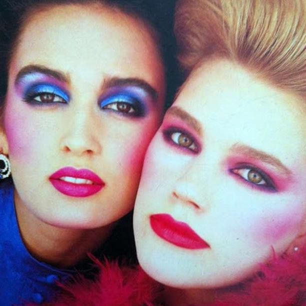 1980s makeup
