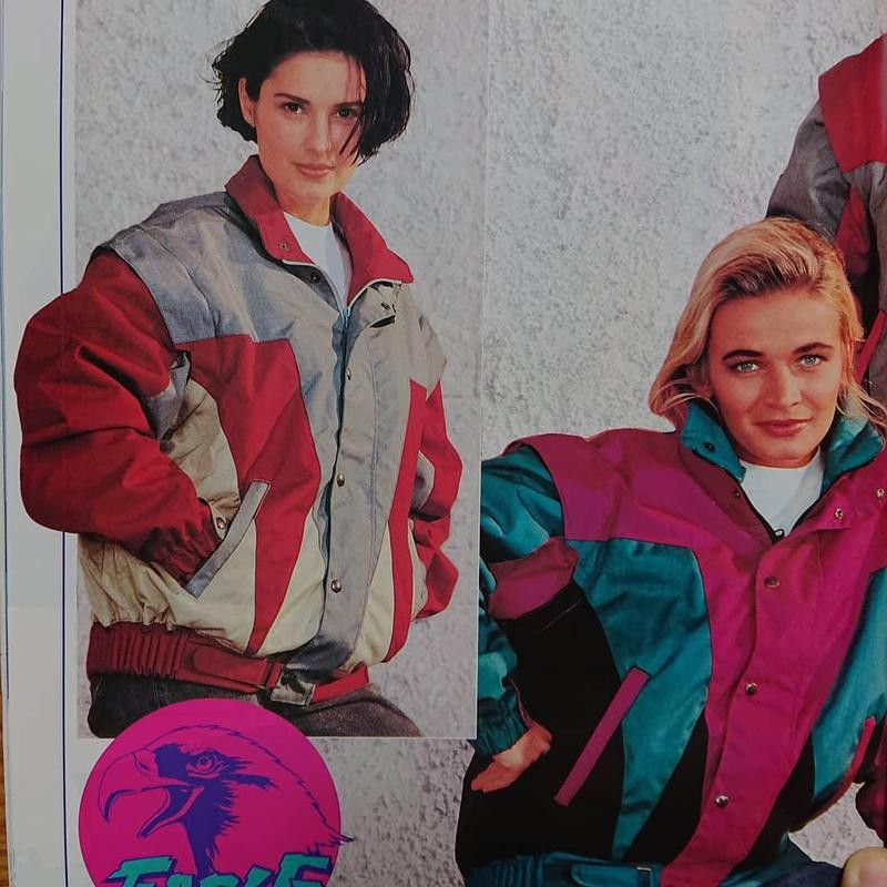 1980s windbreaker jackets