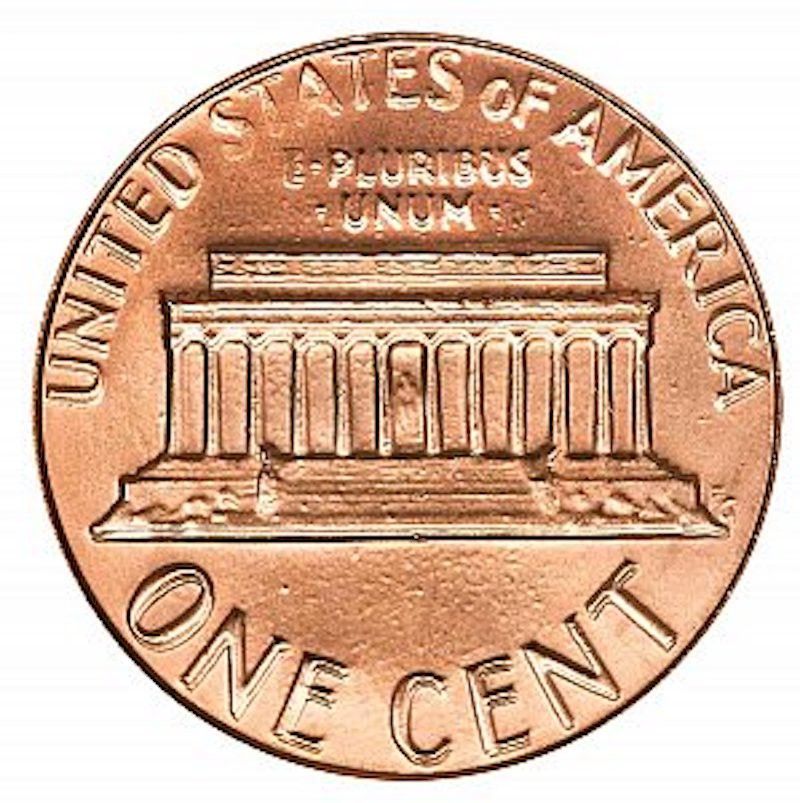 1983 Lincoln Memorial Cent (Doubled Die Reverse)