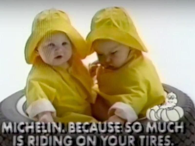 1986 Michelin Super Bowl commercial