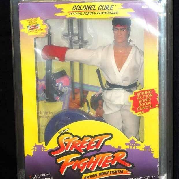 1993 Street Fighter Ryu Hoshi 12” Salesman