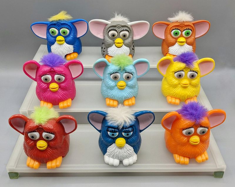 1998 Furby Happy Meal Toys