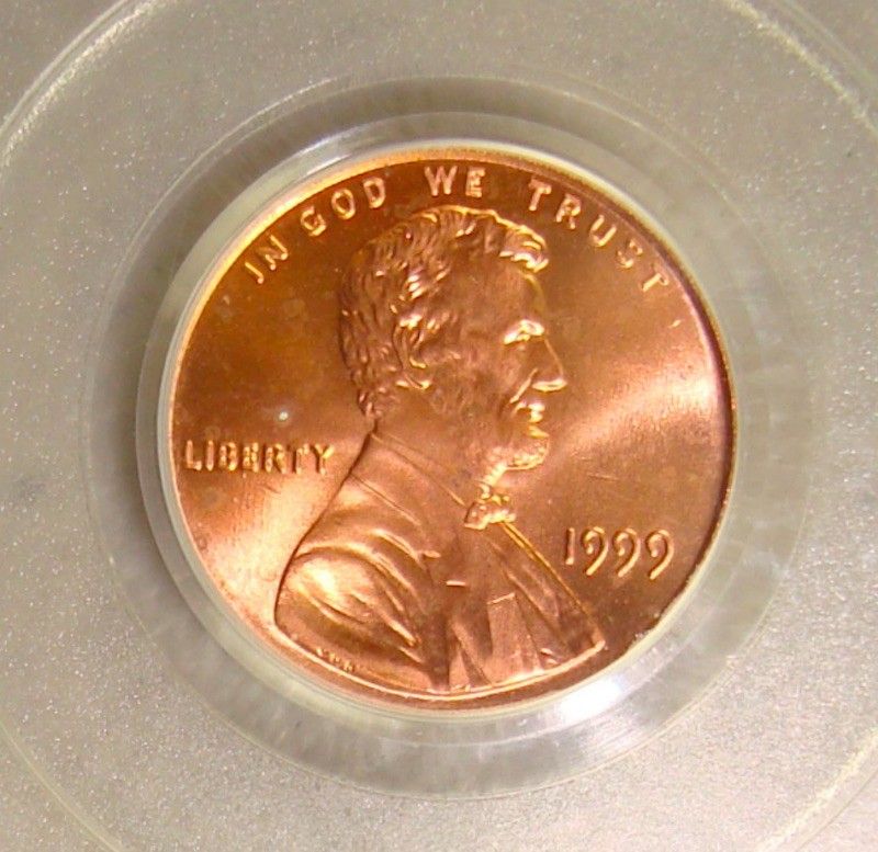 1999 Lincoln Memorial Cent (Wide AM)