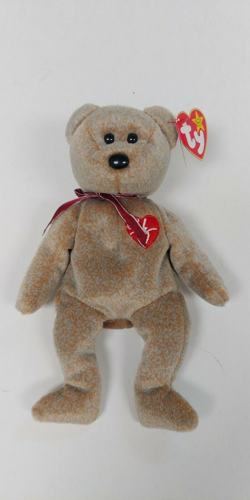 Ty Beanie Buddy USA Flag Bear Named Spangle 3rd Generation MINT 1999 for sale online 