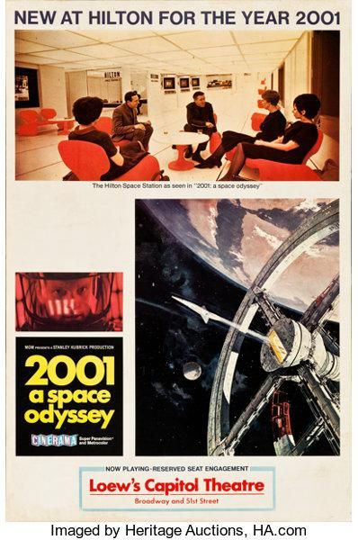 "2001: A Space Odyssey" poster
