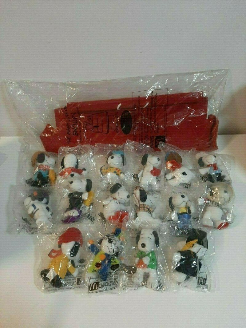 2001 McDonald's Snoopy Happy Meal Toys