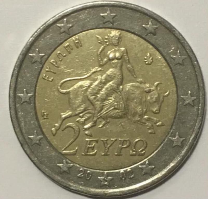2002 Greek 2 Euro