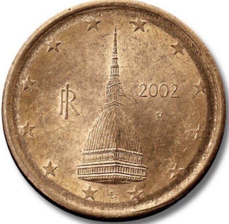 2002 Italian 2 Cent