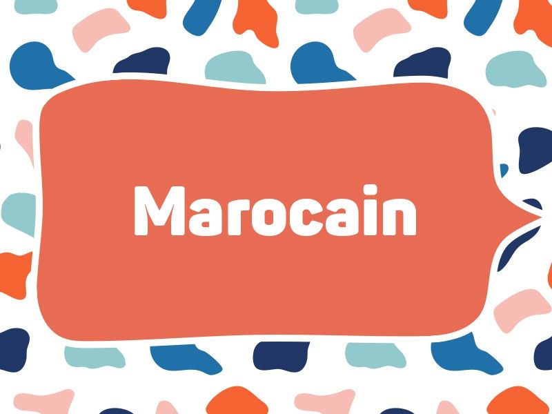 2017: Marocain