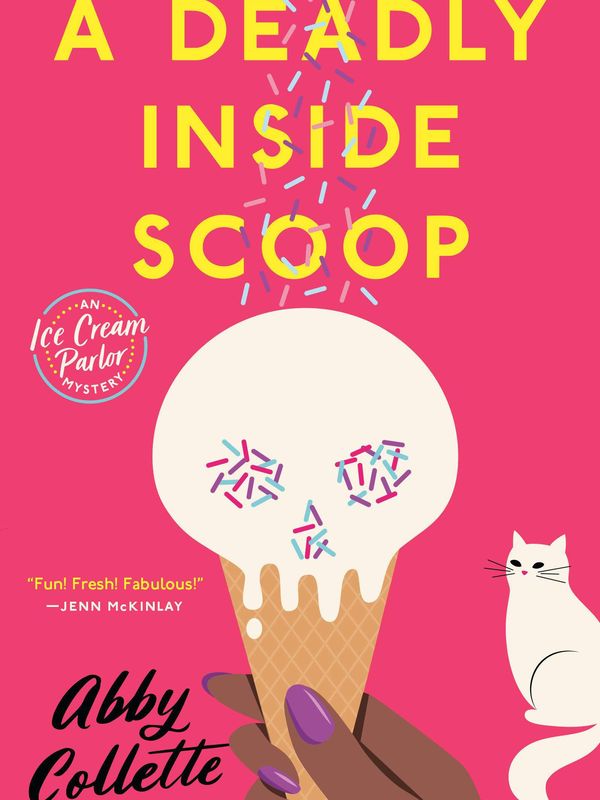 "A Deadly Inside Scoop" book cover