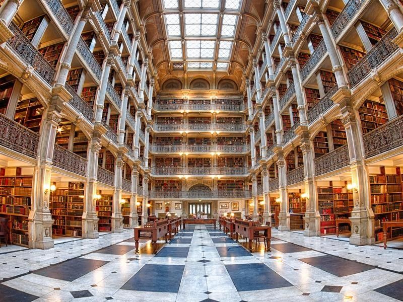 A research library at john Hopkins