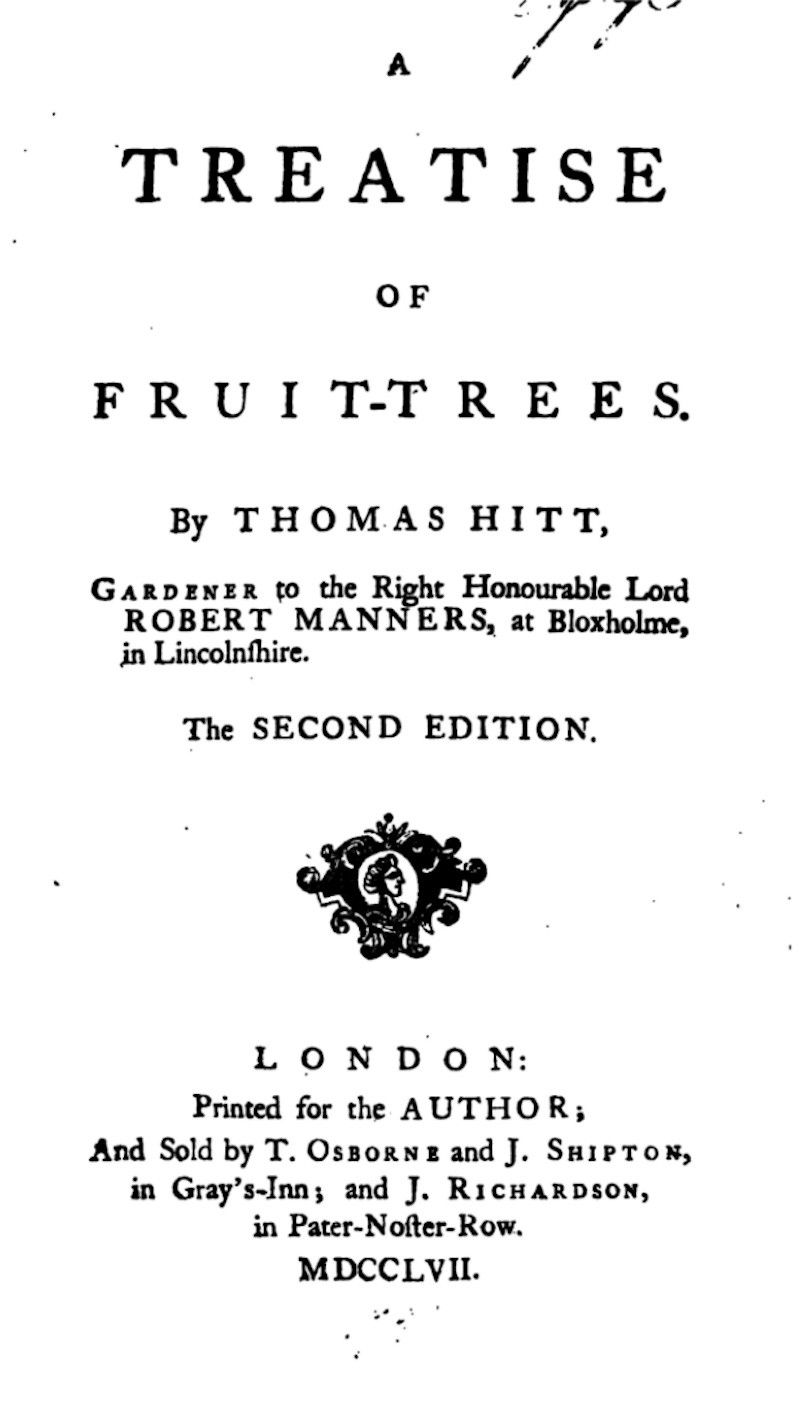 A Treatise of Fruit-Trees