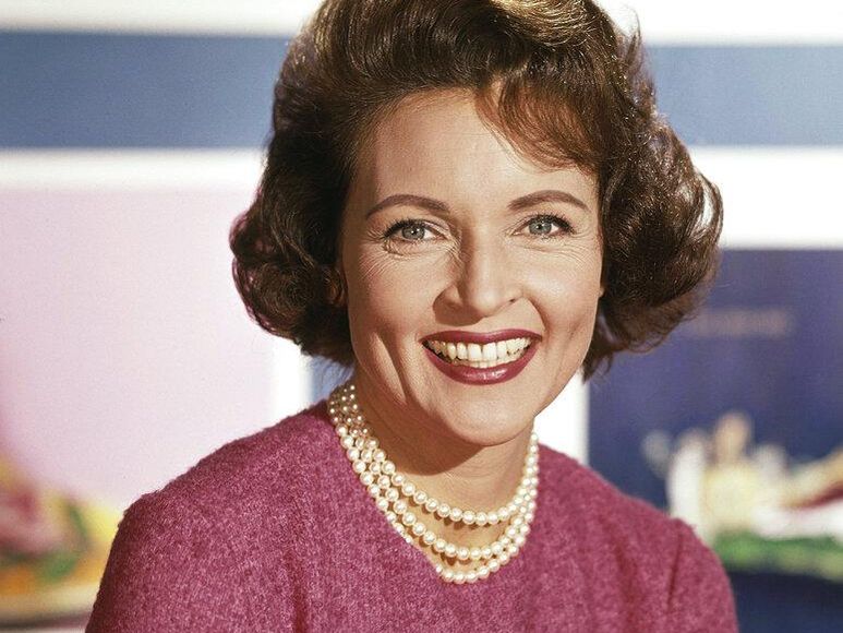 A young Betty White