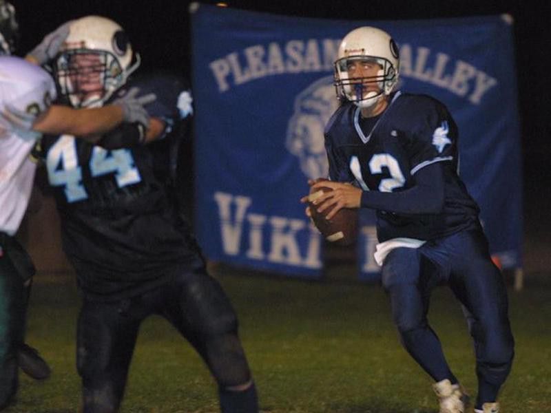 Aaron Rodgers at Pleasant Valley High School