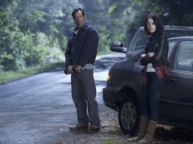 Abigail Spencer and Billy Harris in Rectify