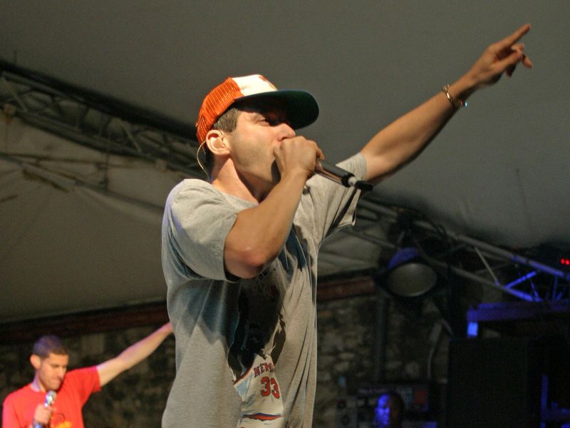 Ad-rock raps with Mike D during SXSW Music Festival