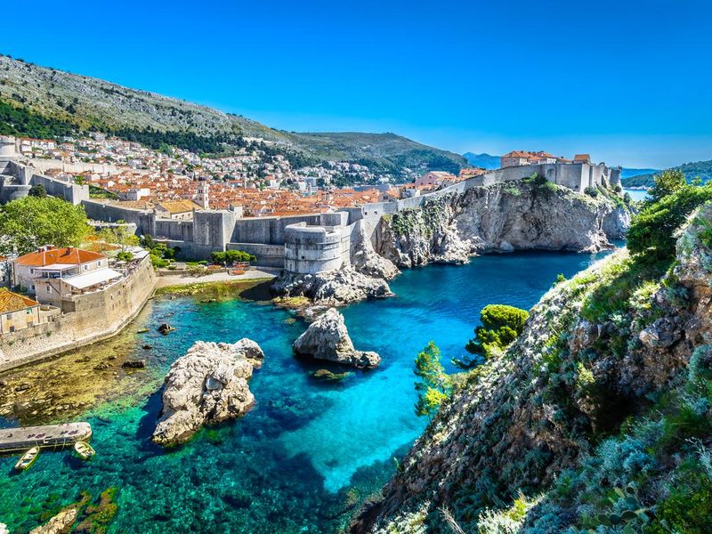 Adriatic Sea Dubrovnik landscape