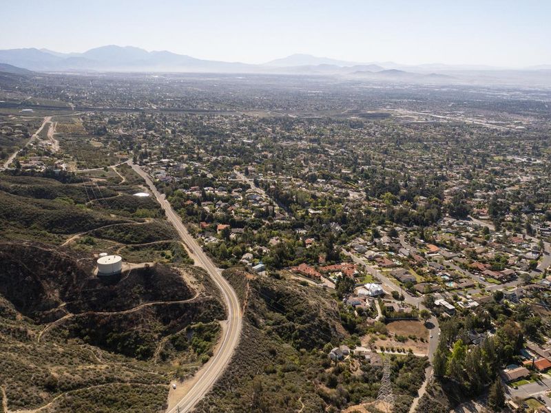 Aerial Image from Mt. Baldy area in san bernadino county