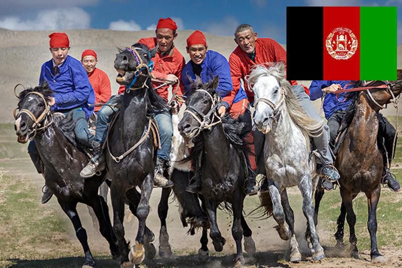 Afghani horse riders